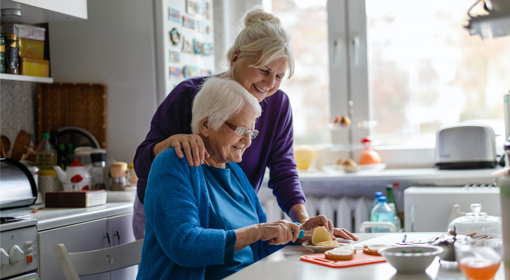 高齢の親の手助け